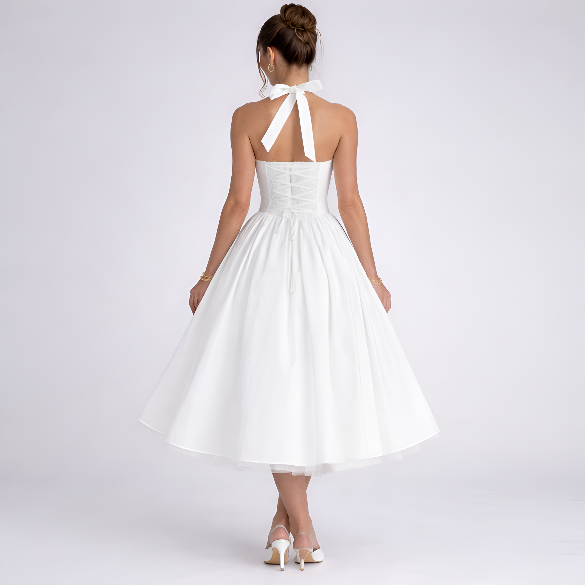 Matilda - Robe midi Esplendor pour les invités de mariage