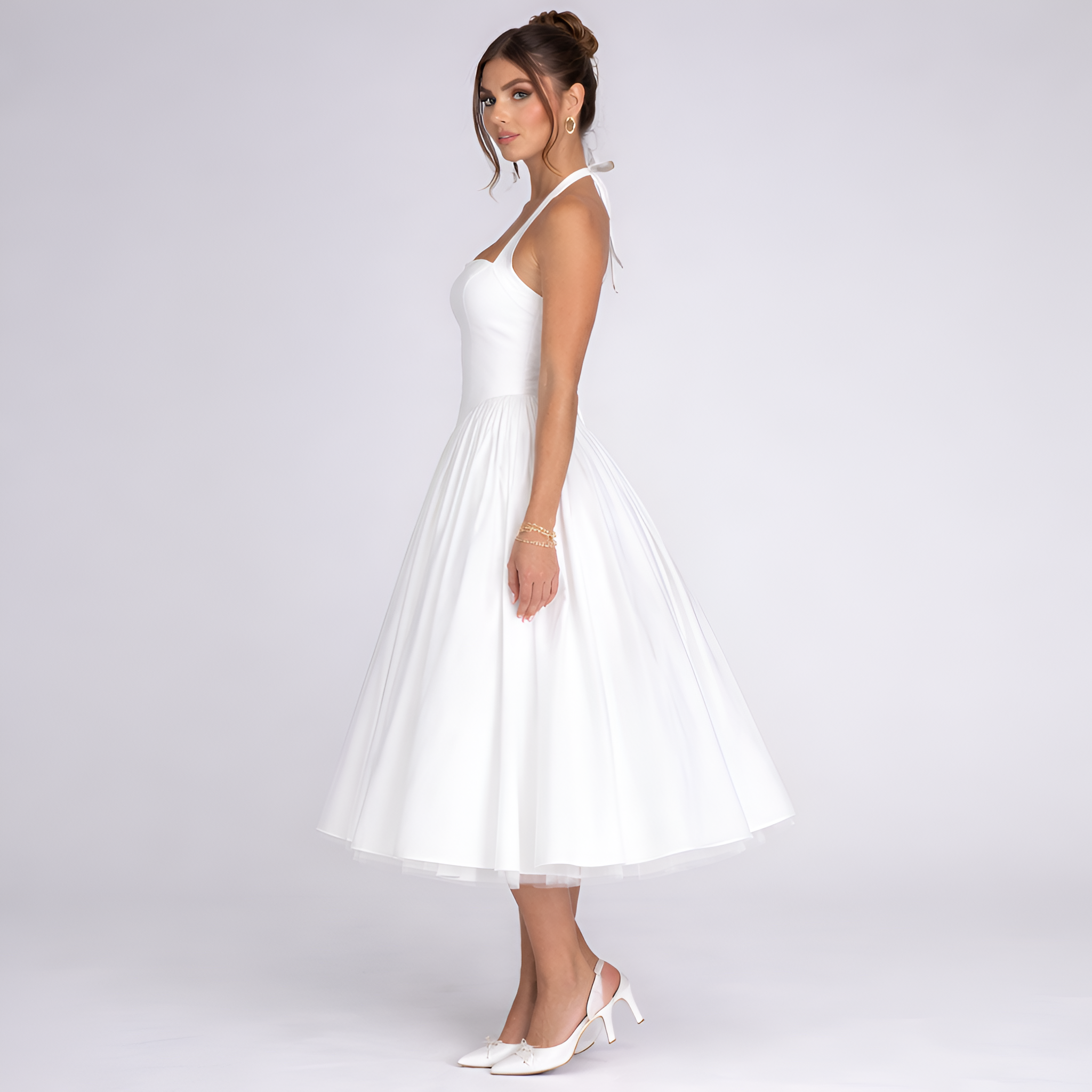 Matilda - Robe midi Esplendor pour les invités de mariage