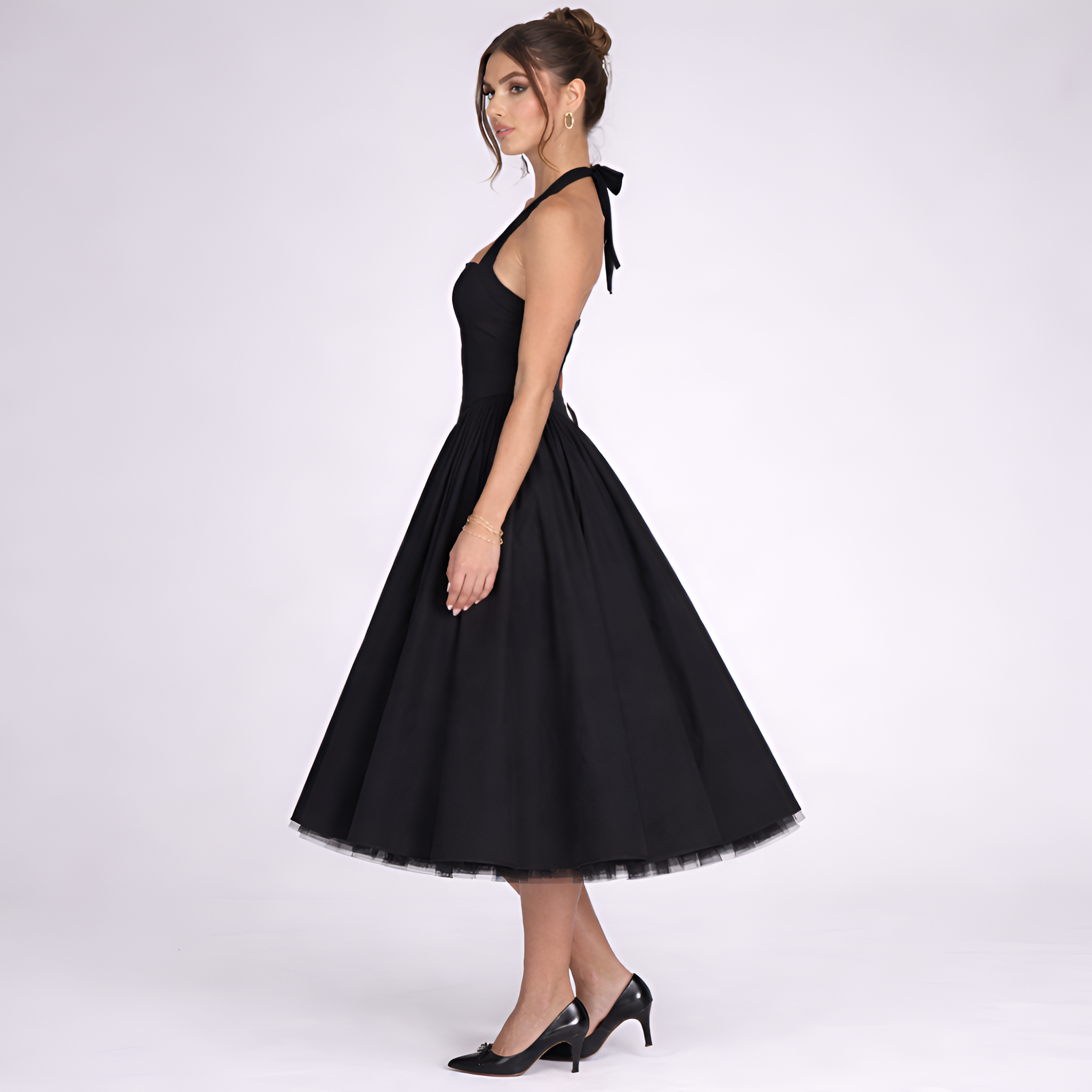 Matilda - Robe midi Esplendor pour les invités de mariage