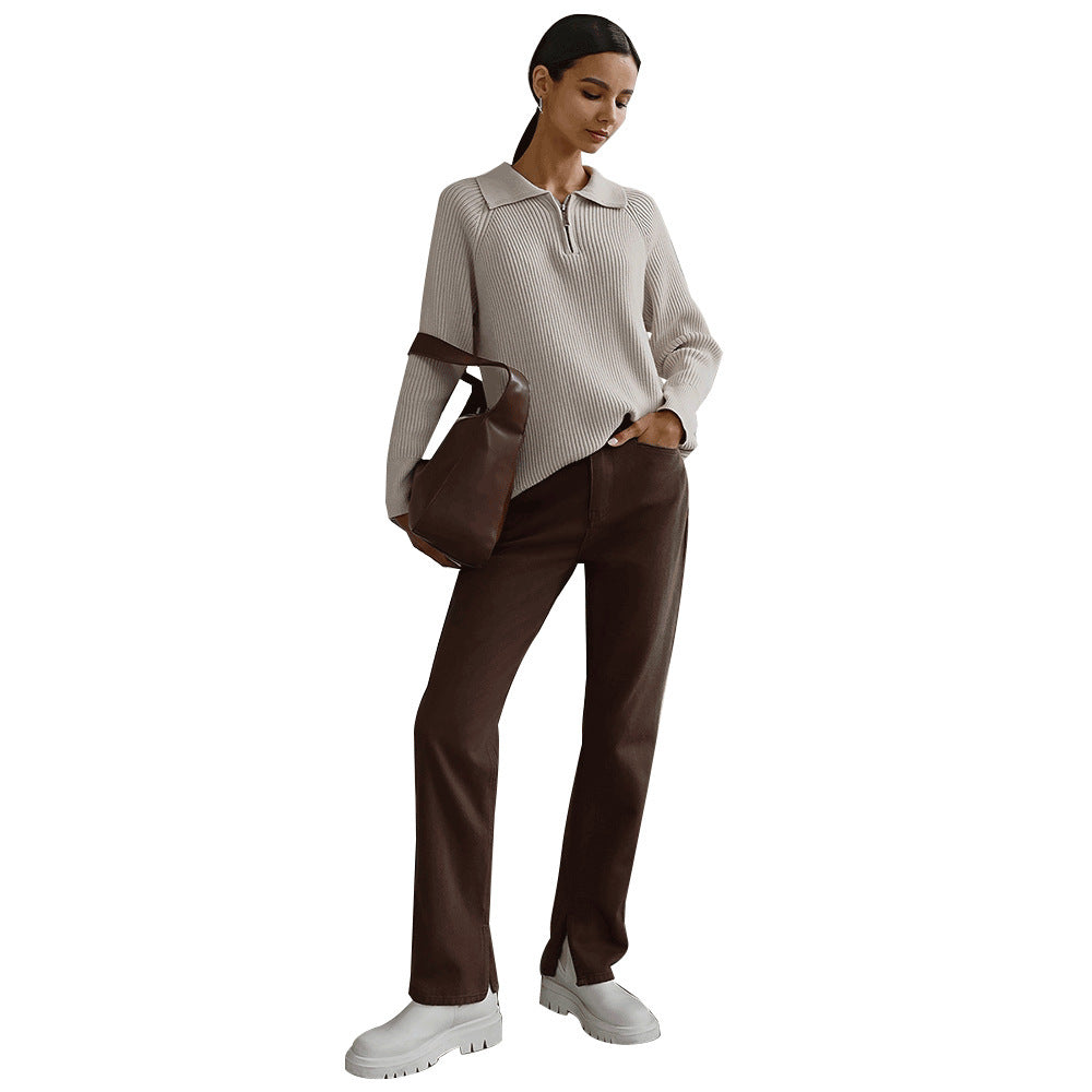 Mandy | Pull en tricot classique et confortable