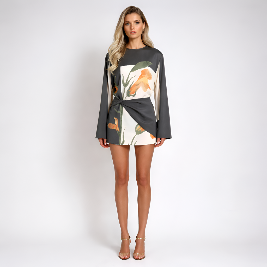 Amira - Robe florale féminine