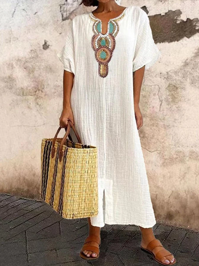 Havanna | Robe Kaftan Élégante avec Design Exclusif