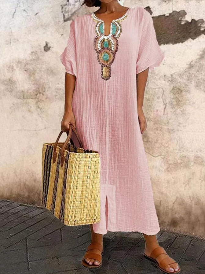 Havanna | Robe Kaftan Élégante avec Design Exclusif