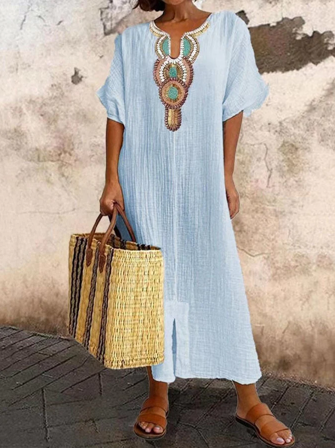 Havanna | Robe Kaftan Élégante avec Design Exclusif