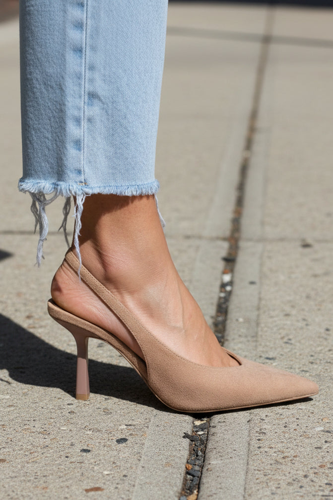 Chaussures Élégantes à Talon Bas et Confortables