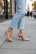 Chaussures Élégantes à Talon Bas et Confortables