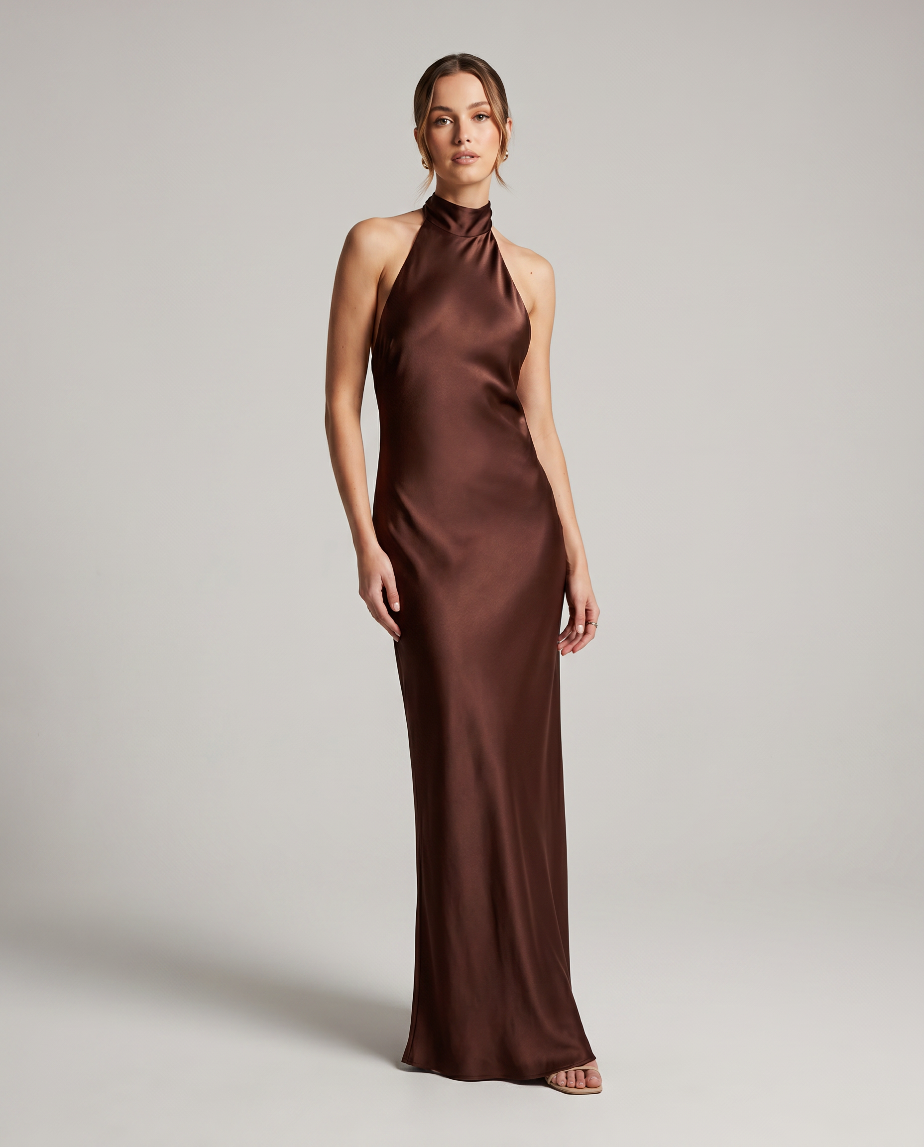 Robe Midi en Velours Élégante pour Soirées