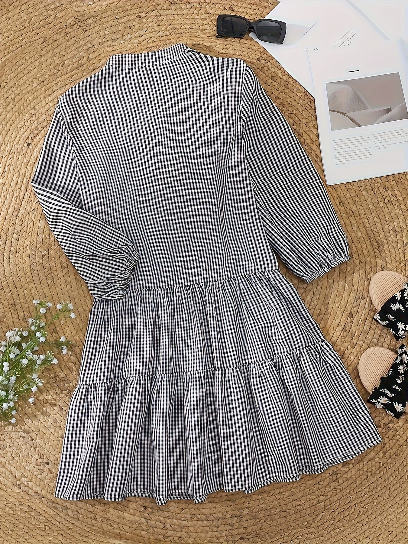 Robe d'été rayée et ludique