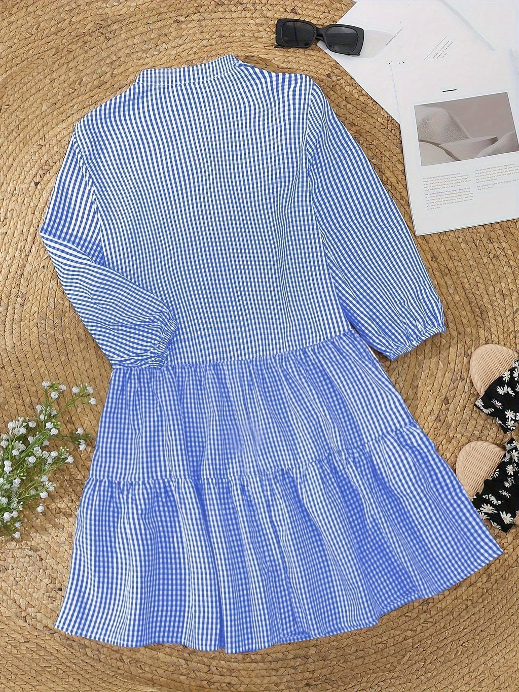 Robe d'été rayée et ludique