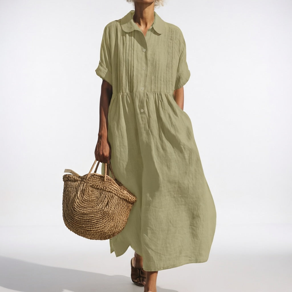 Lysandra™ - Robe chemise d'été légère