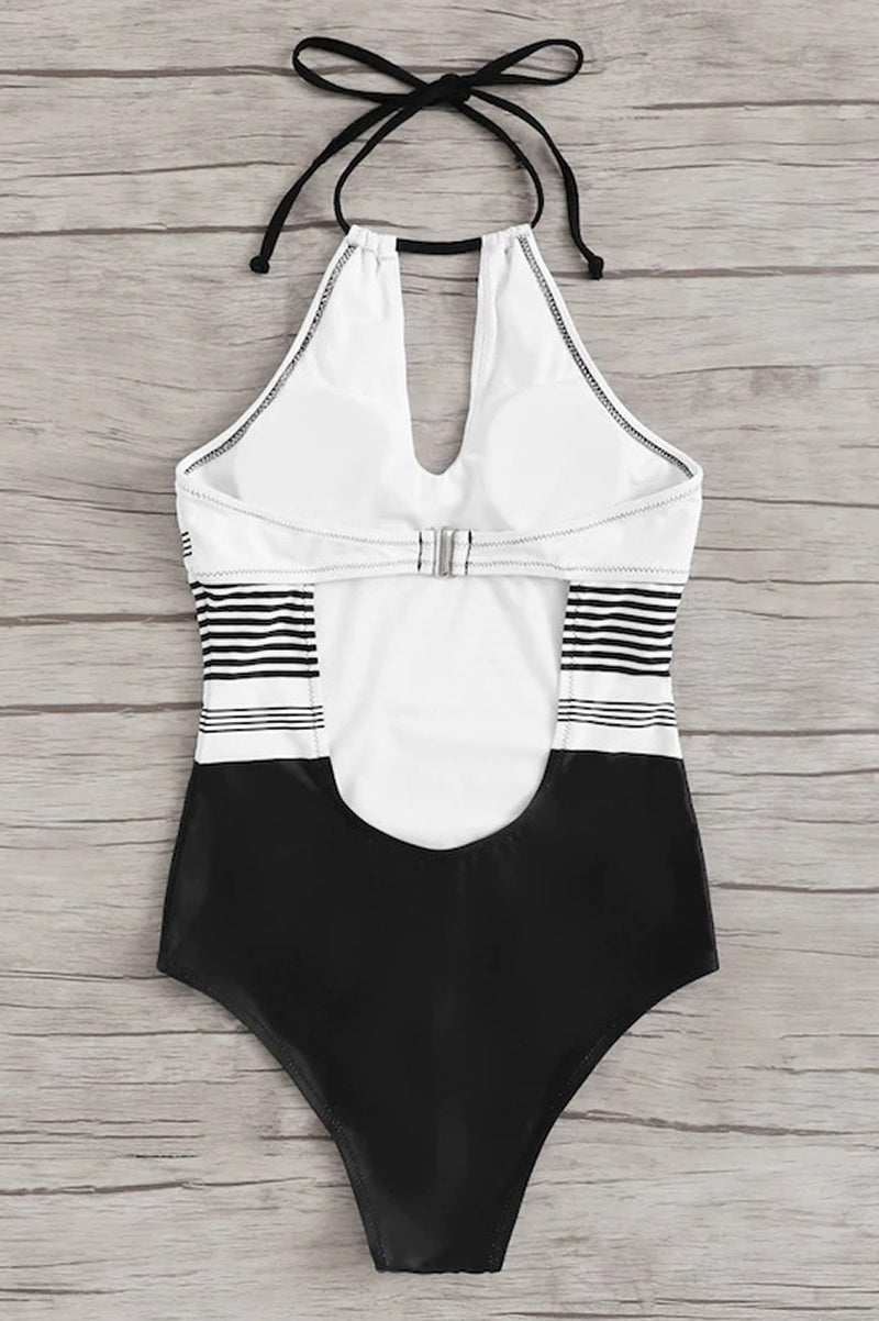 Maillot de bain à col halter avec rembourrage