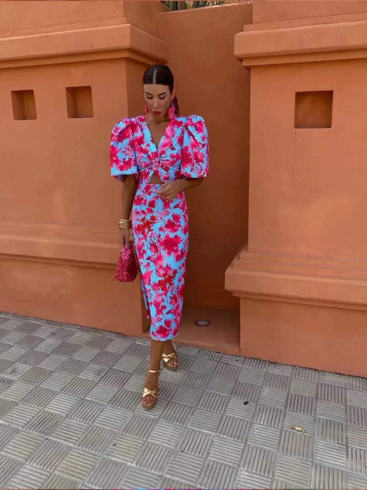 Elara | Robe Élégante et Intemporelle pour Invitées de Mariage