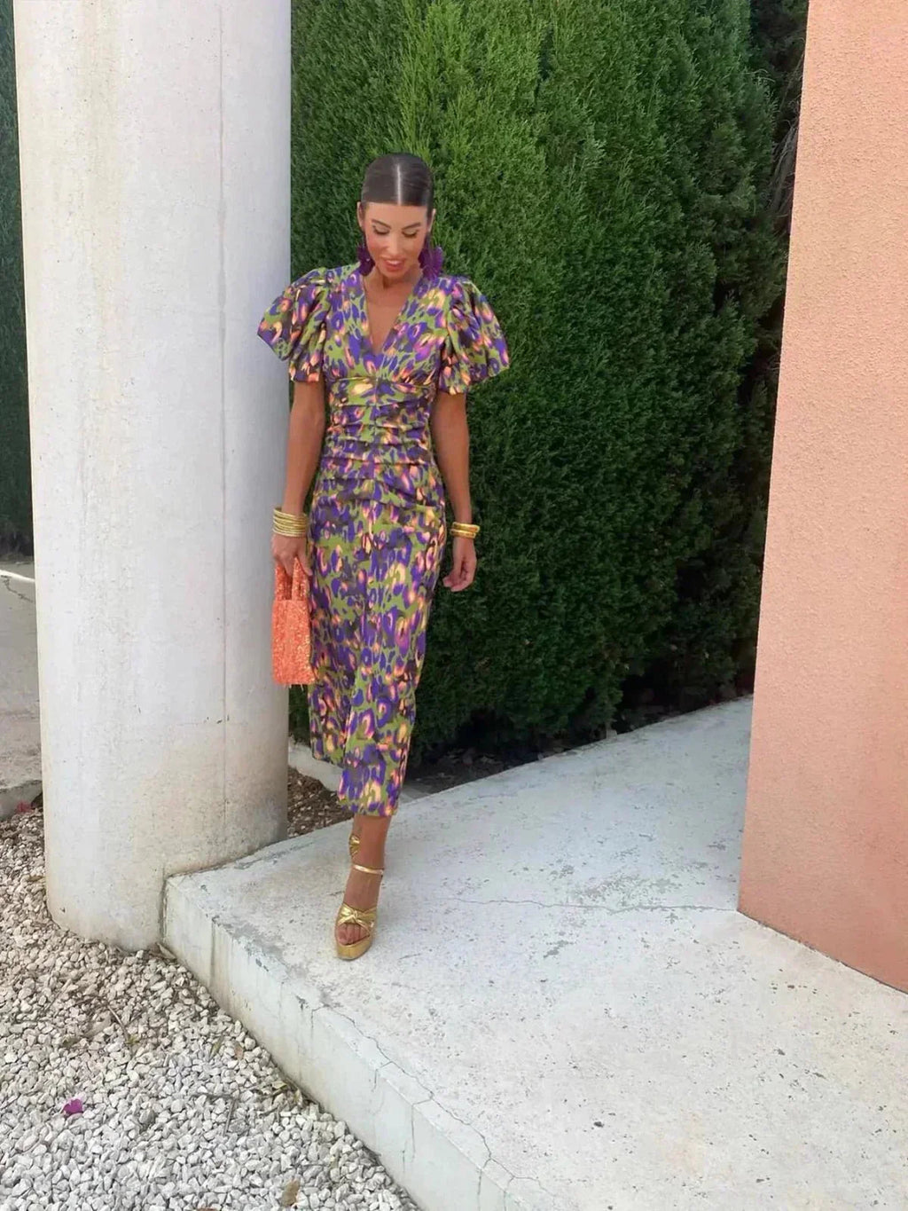 Elara | Robe Élégante et Intemporelle pour Invitées de Mariage