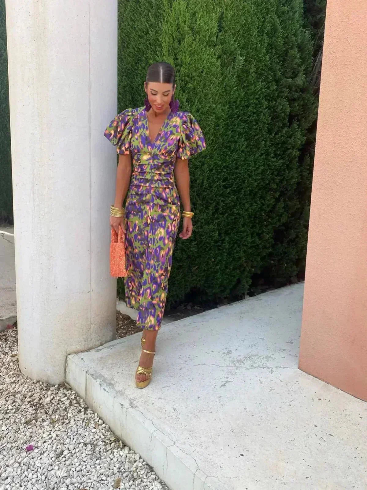 Elara | Robe Élégante et Intemporelle pour Invitées de Mariage