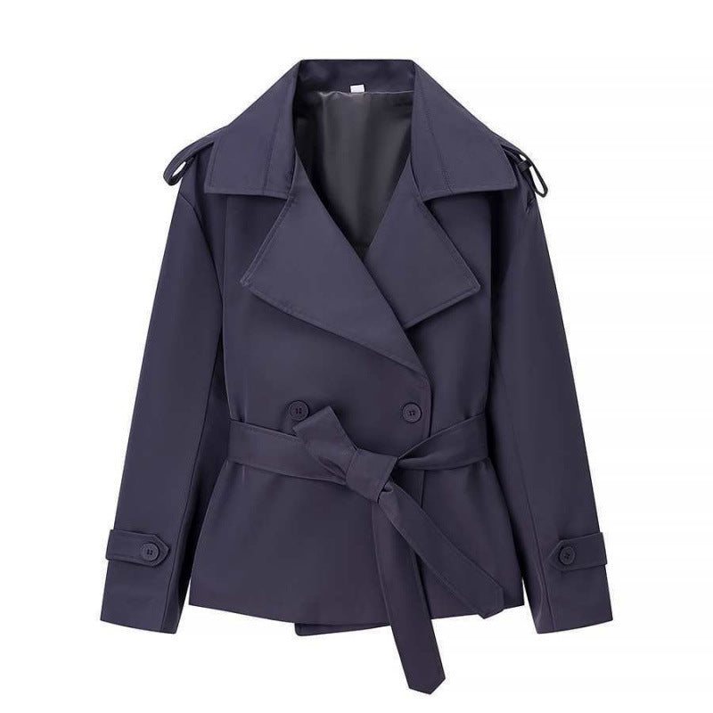 Ainsley | Manteau trench doublé pour femme avec ceinture