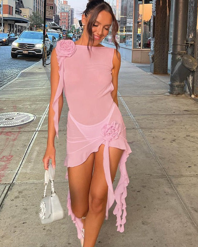 Alanna | Robe de couverture d'été sans dos pour femmes
