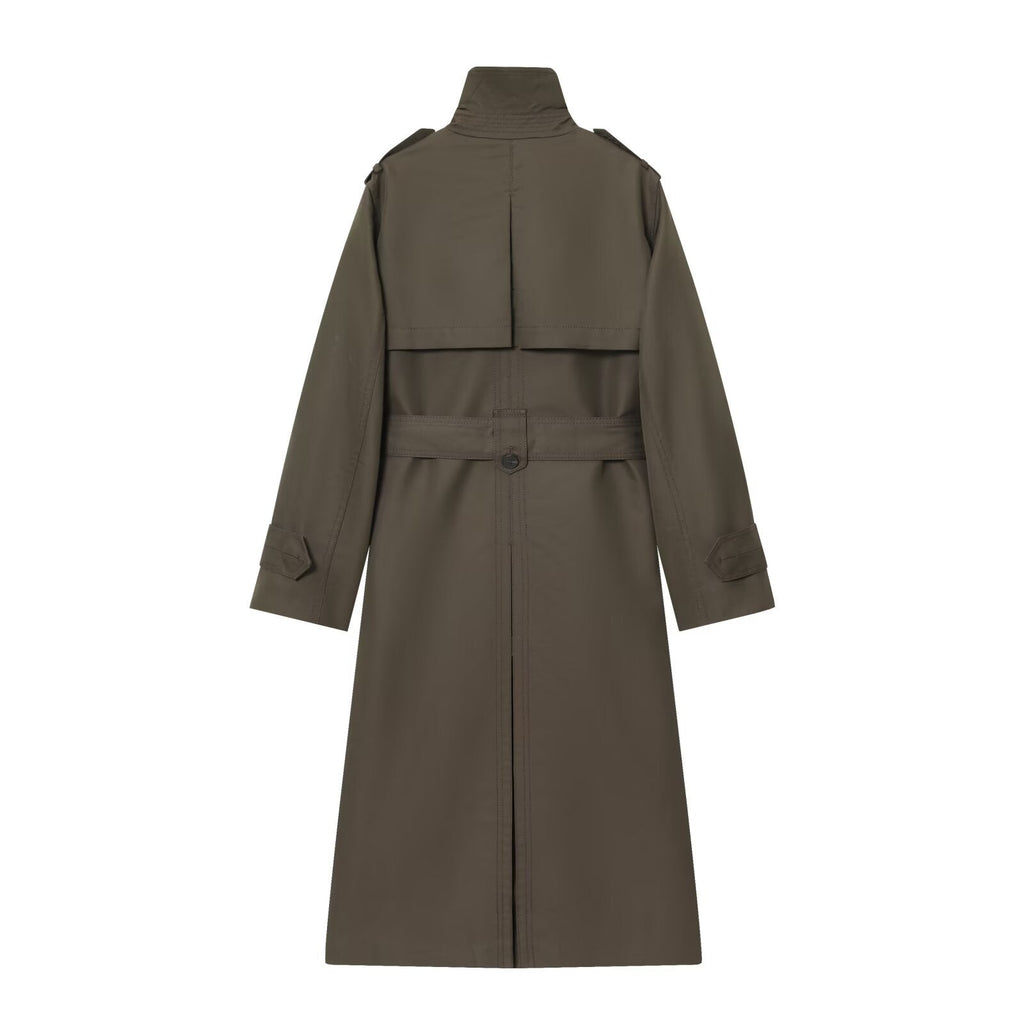 Alexandra | Manteau Trench Long à Double Boutonnage pour Femmes