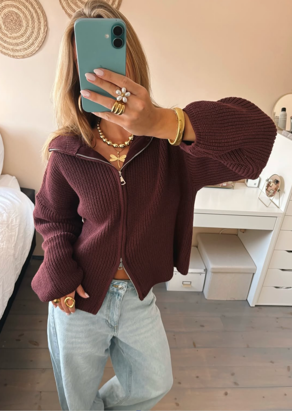 Alivia | Cardigan en tricot épais oversize pour femmes