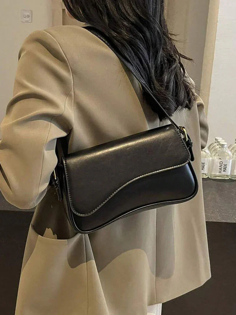 Amina | Sac à bandoulière en simili cuir pour femmes