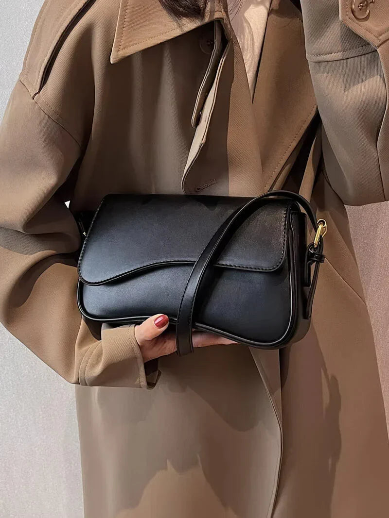 Amina | Sac à bandoulière en simili cuir pour femmes