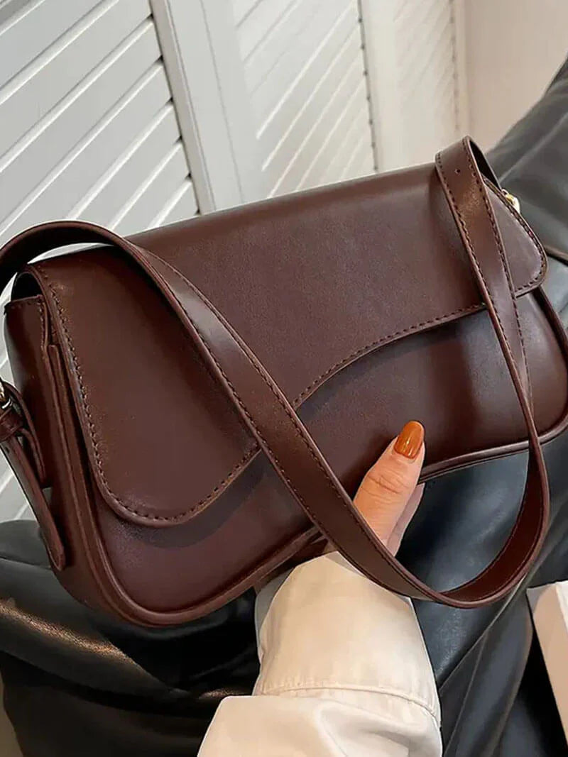 Amina | Sac à bandoulière en simili cuir pour femmes