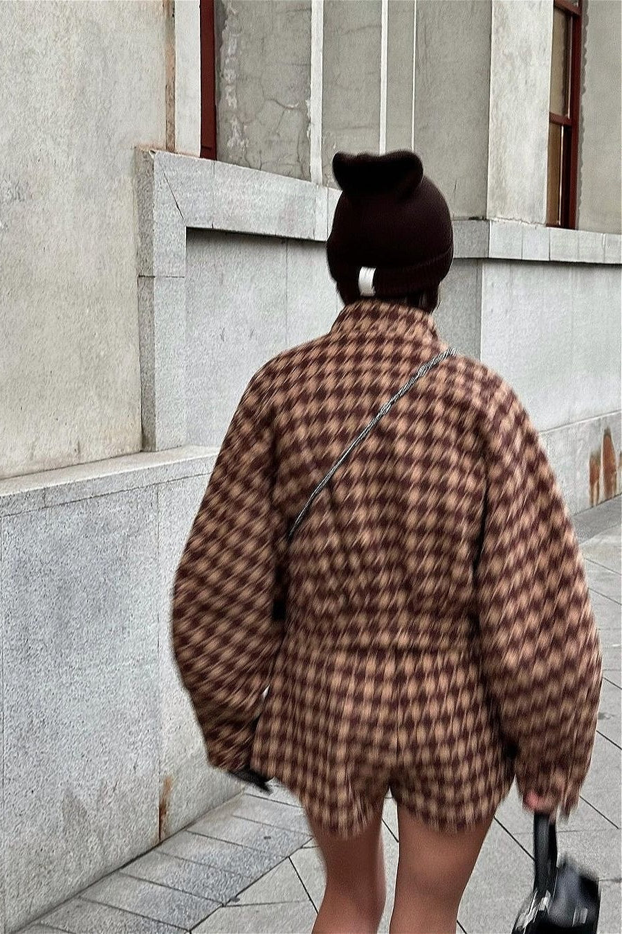 Analia | Veste zippée femme à col montant, manches longues, ensemble deux pièces