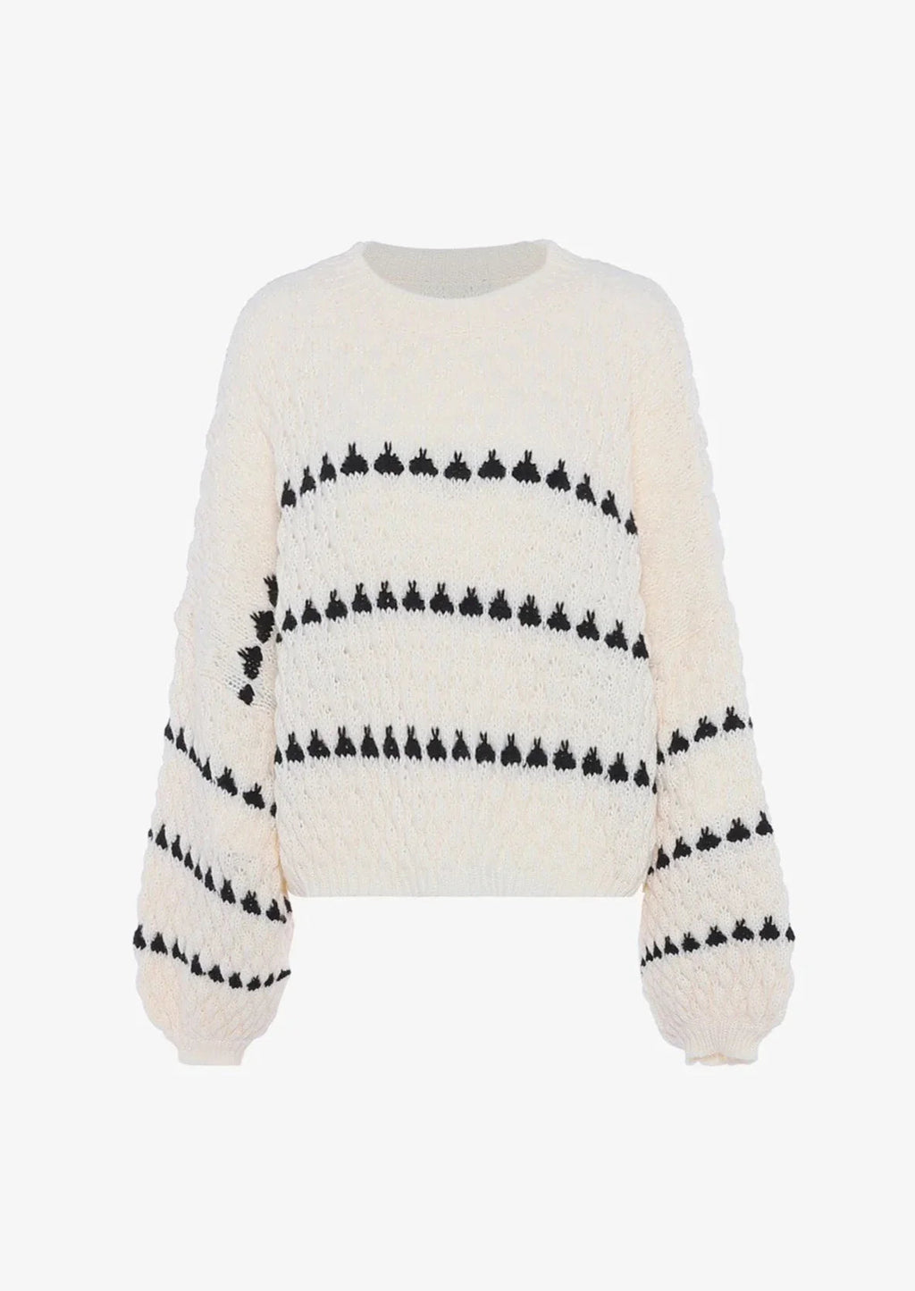 Clementina | Pull oversized à manches larges avec contraste pour femmes