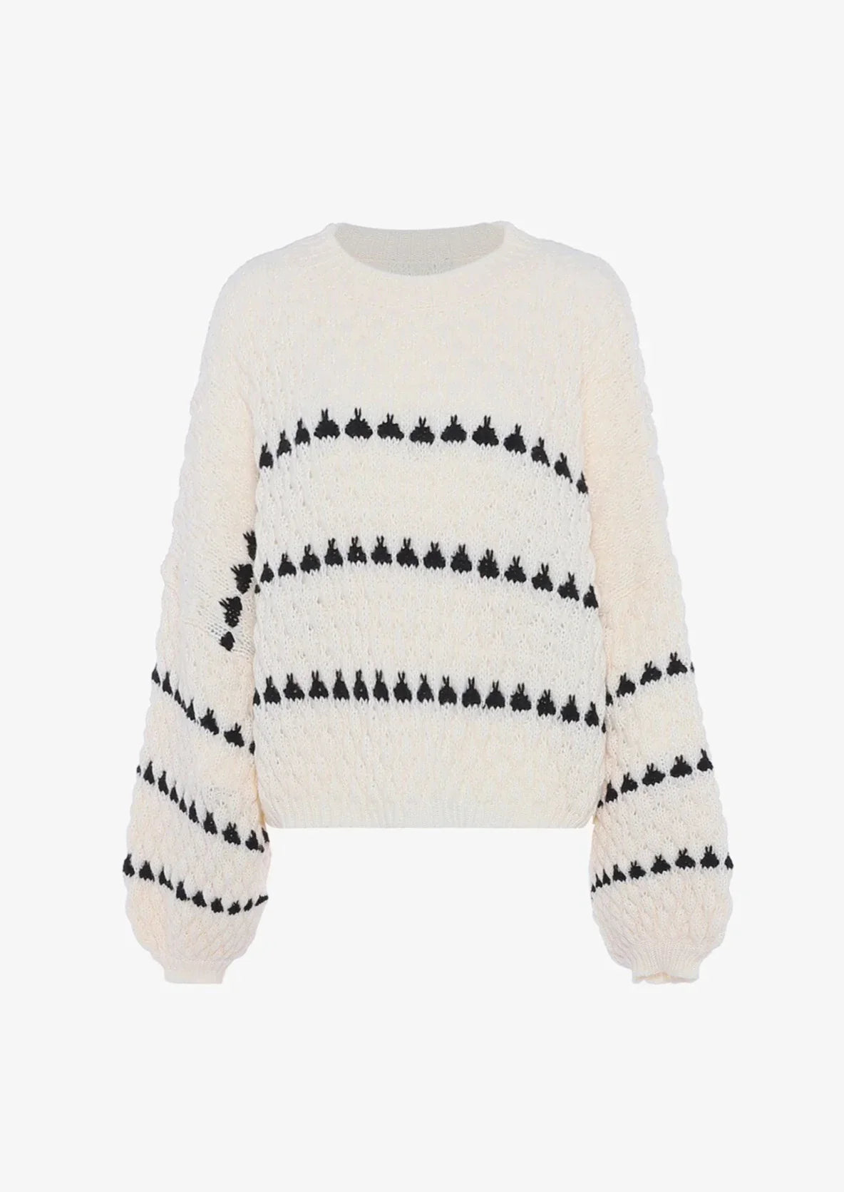 Clementina | Pull oversized à manches larges avec contraste pour femmes