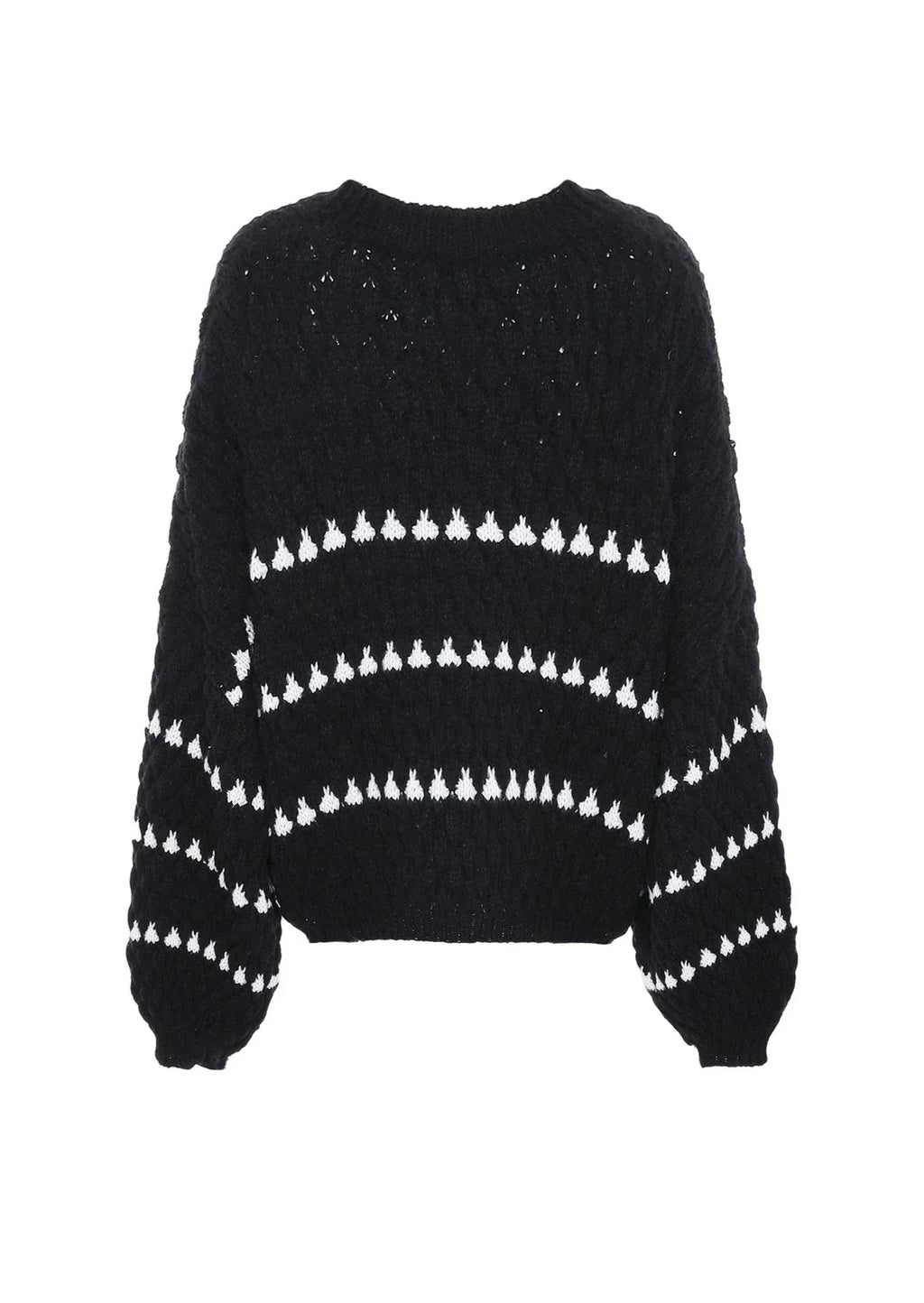 Clementina | Pull oversized à manches larges avec contraste pour femmes