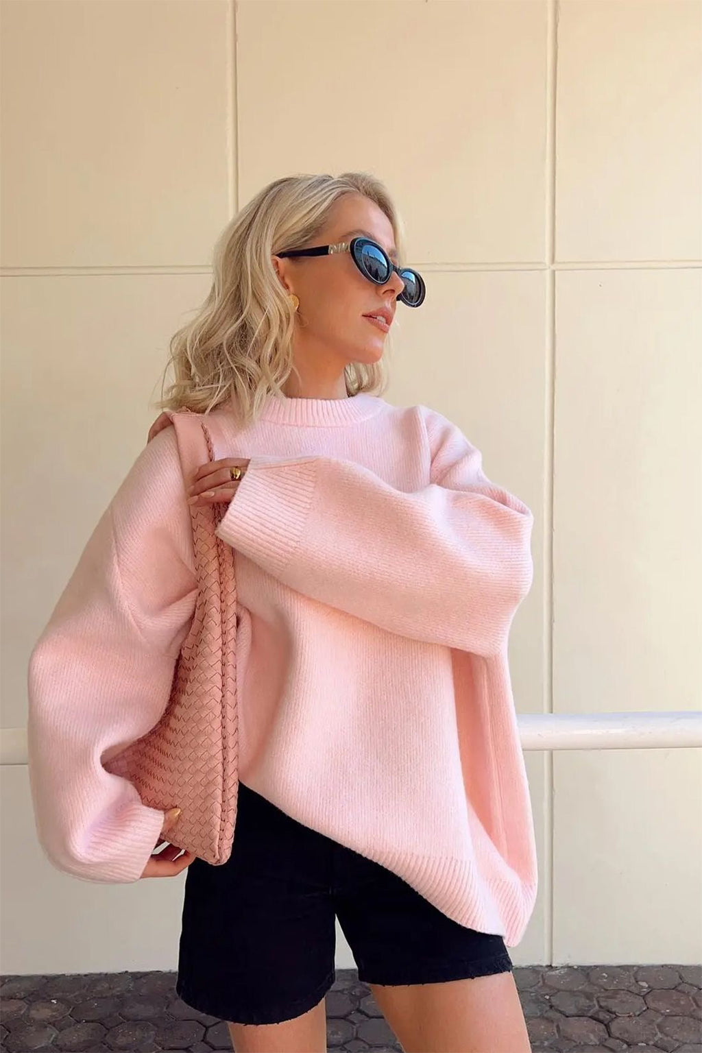 Dove | Pull oversized chaud en tricot doux à épaules tombantes pour femmes