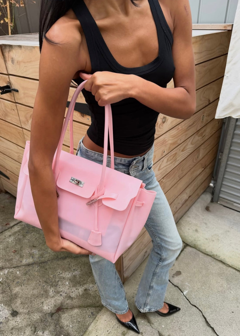 Eileen | Sac à main structuré en simili cuir pour femmes