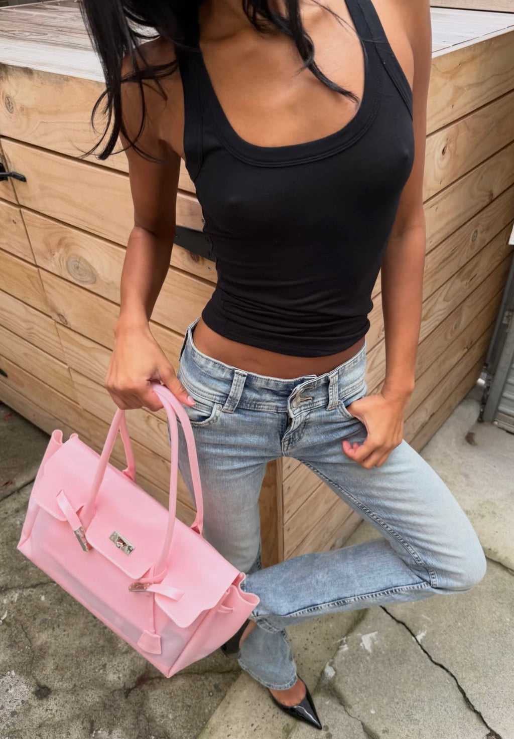 Eileen | Sac à main structuré en simili cuir pour femmes