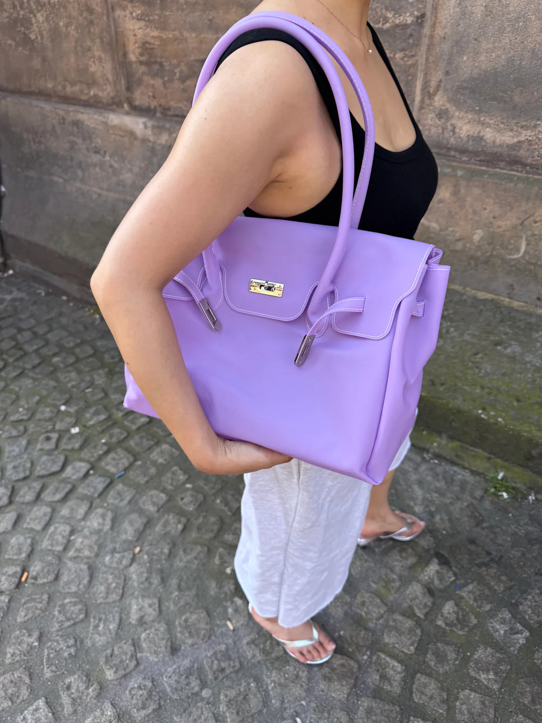 Eileen | Sac à main structuré en simili cuir pour femmes