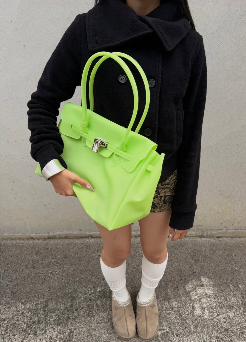 Eileen | Sac à main structuré en simili cuir pour femmes