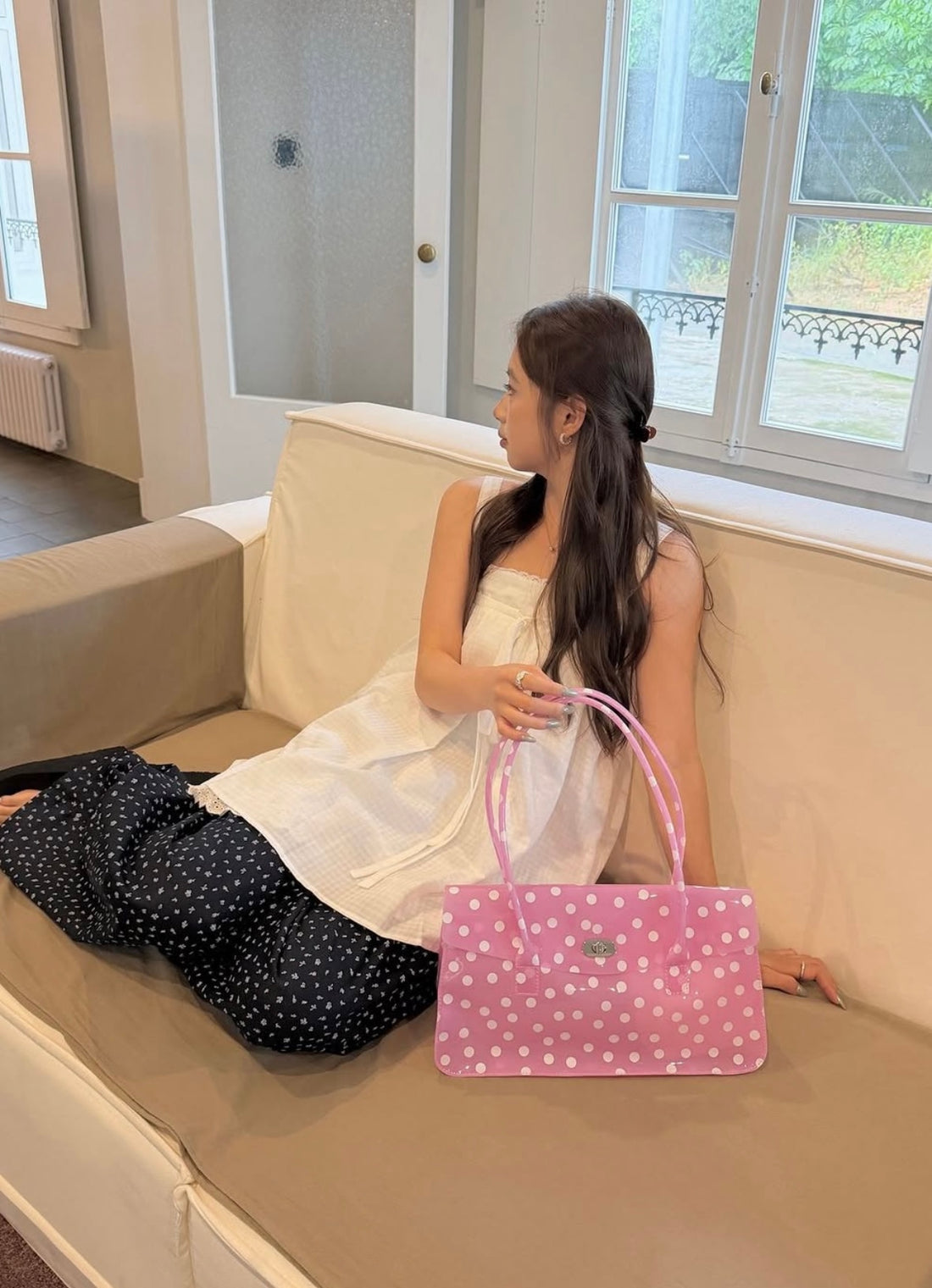 Eileen | Sac à main structuré en simili cuir pour femmes