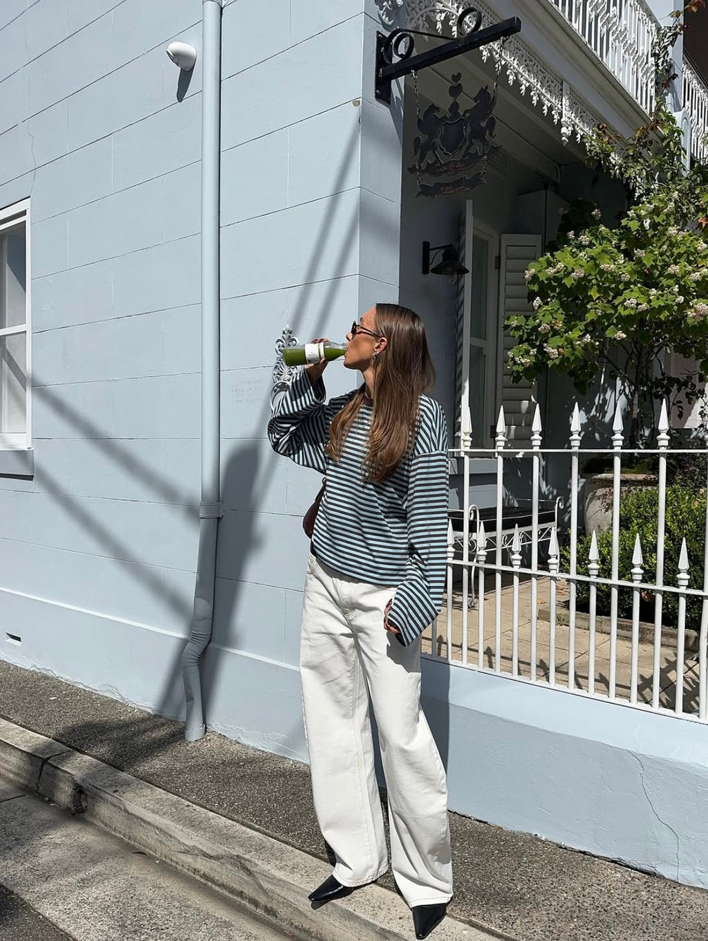 Georgia | Pull Tricoté Oversize Rayé pour Femme