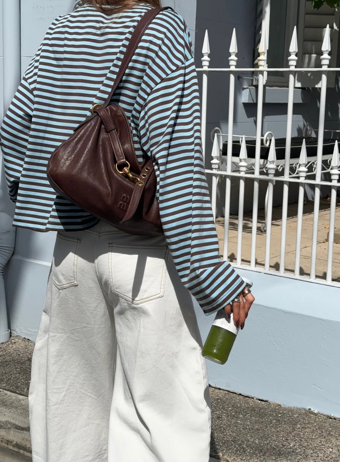 Georgia | Pull Tricoté Oversize Rayé pour Femme