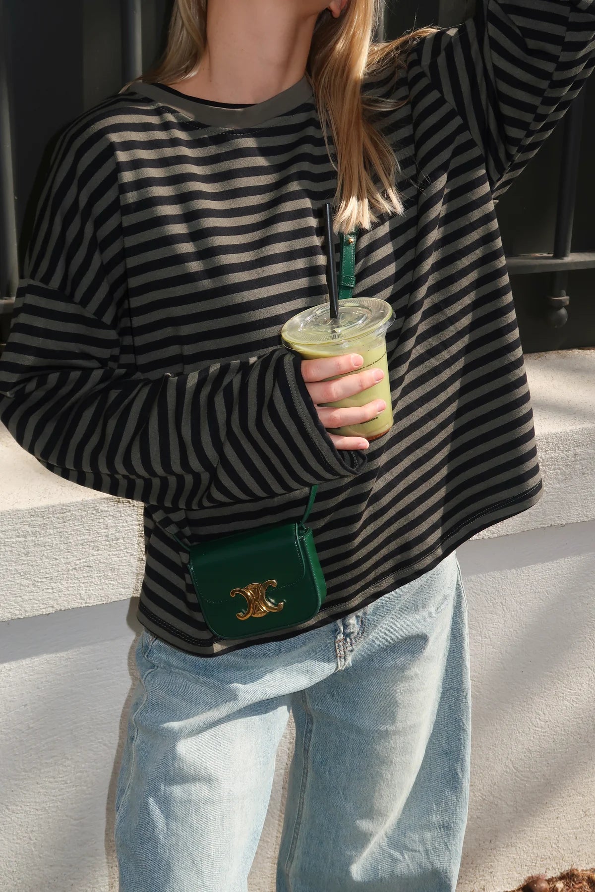 Georgia | Pull Tricoté Oversize Rayé pour Femme