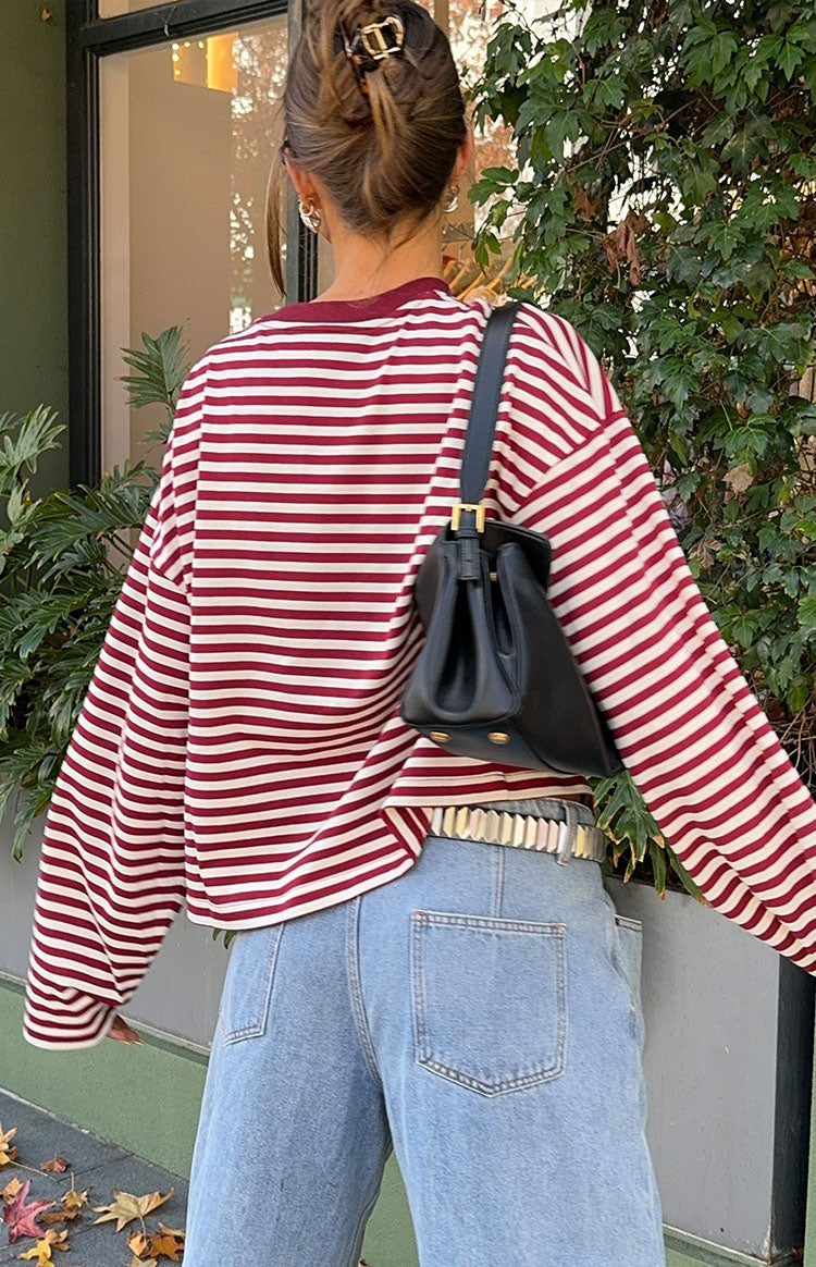 Georgia | Pull Tricoté Oversize Rayé pour Femme
