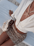 Gwen | Jupe Mini Paillette de Plage pour Femme