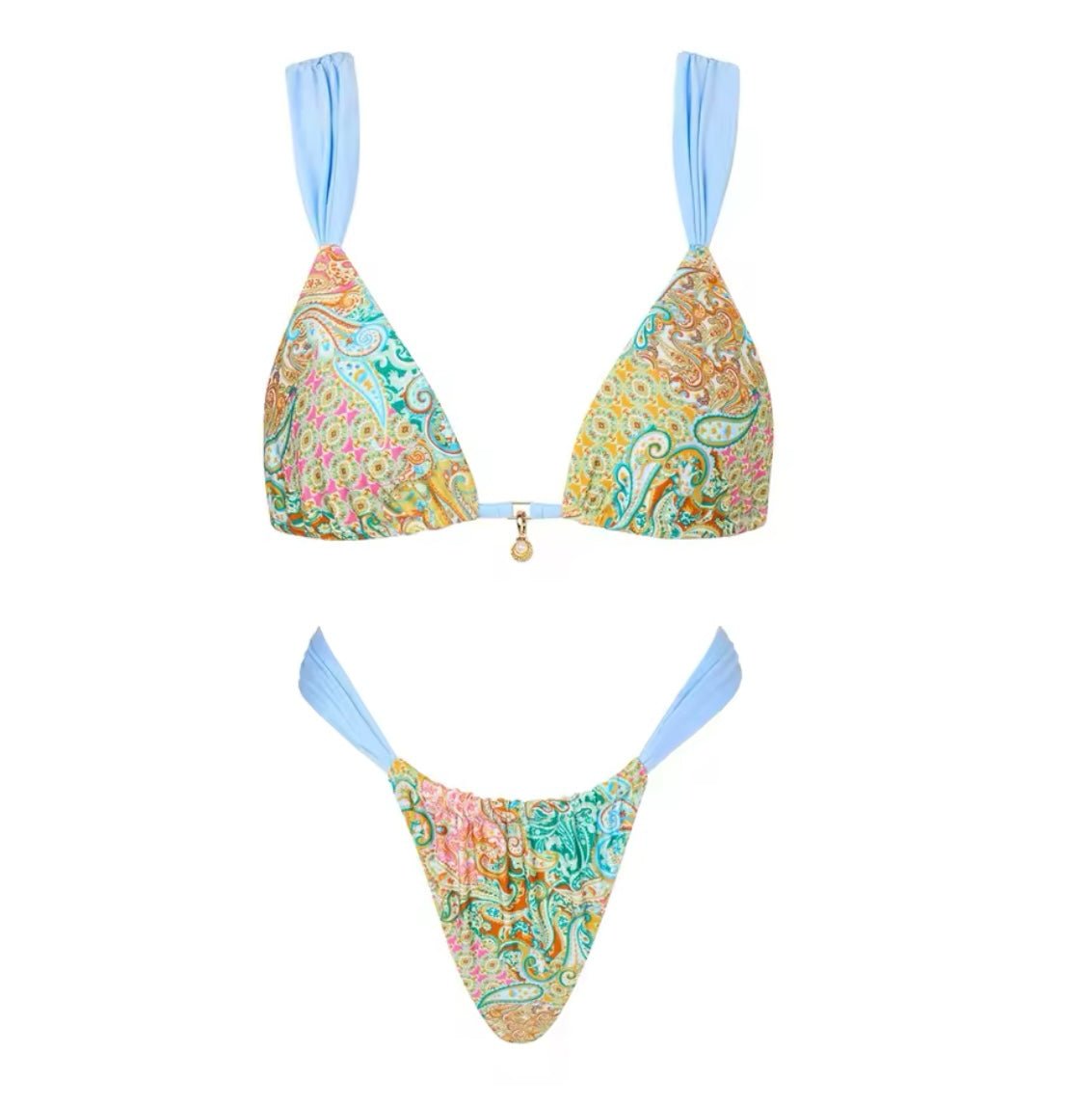 Jazira | Maillot de bain bikini à larges bretelles pour femmes