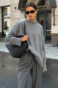Jocelyn | Pull en tricot oversized à manches longues et épaules tombantes pour femmes