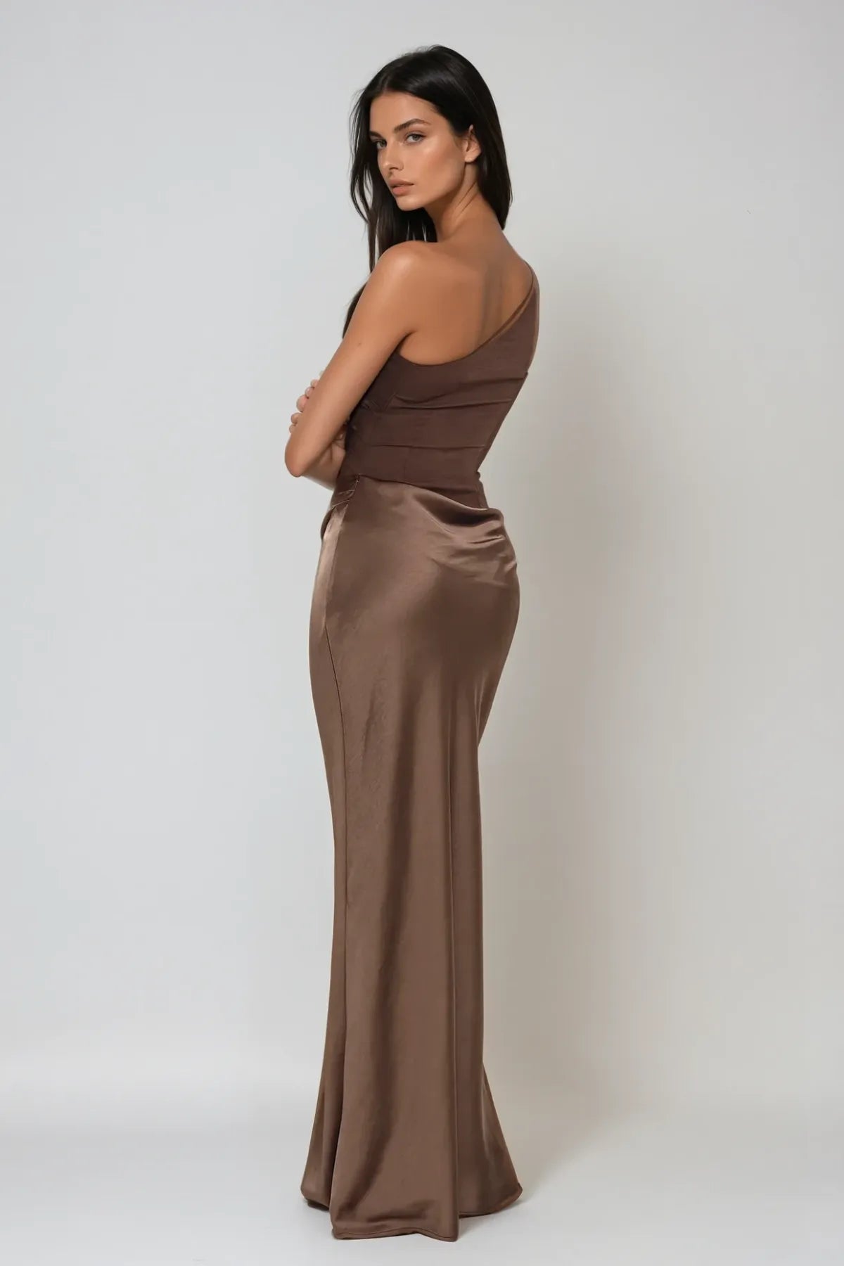 Kaelyn | Robe de soirée élégante à une épaule pour femmes