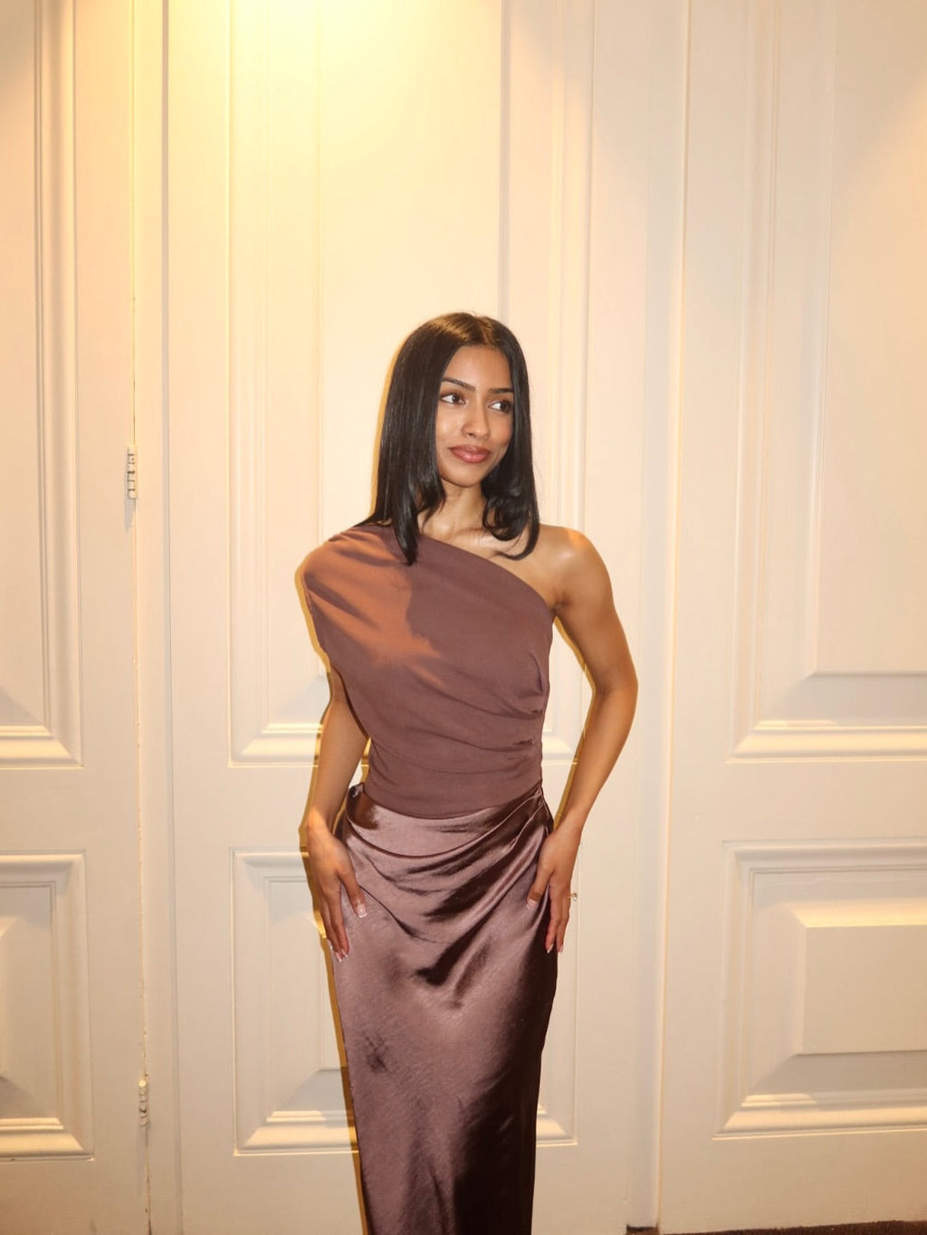 Kaelyn | Robe de soirée élégante à une épaule pour femmes