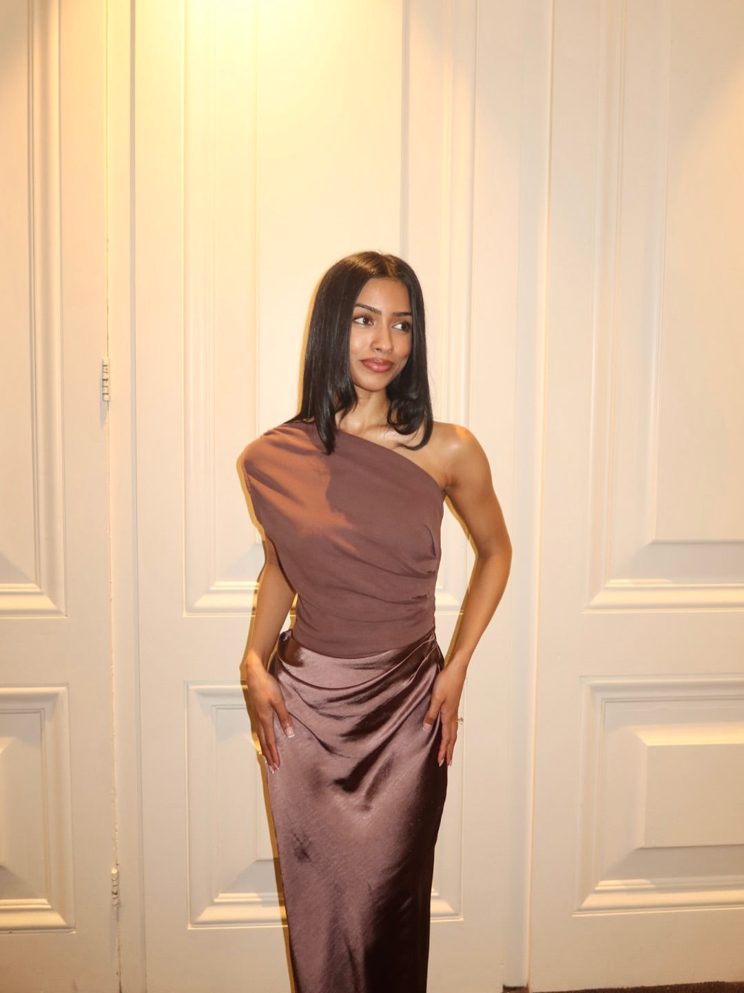 Kaelyn | Robe de soirée élégante à une épaule pour femmes