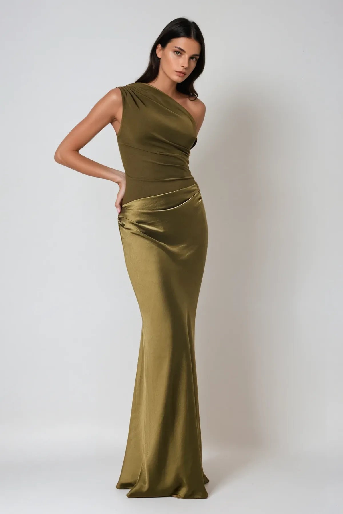 Kaelyn | Robe de soirée élégante à une épaule pour femmes
