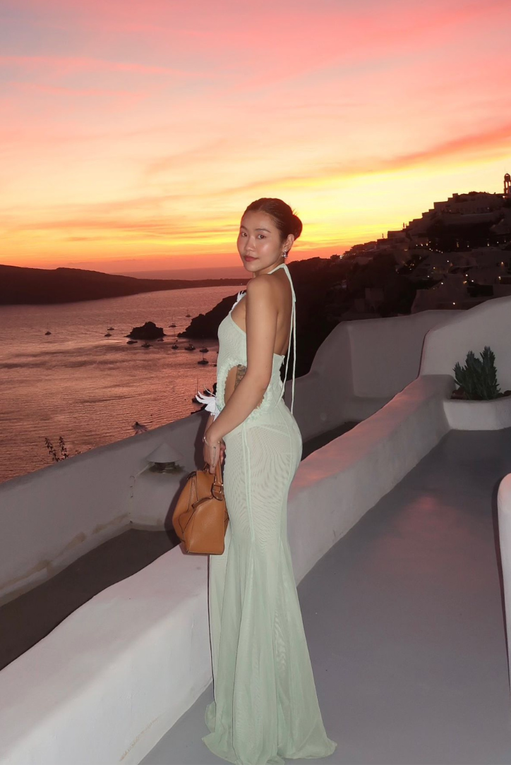 Kaylani | Robe Maxi à Découpes Papillon pour Invitées de Mariage