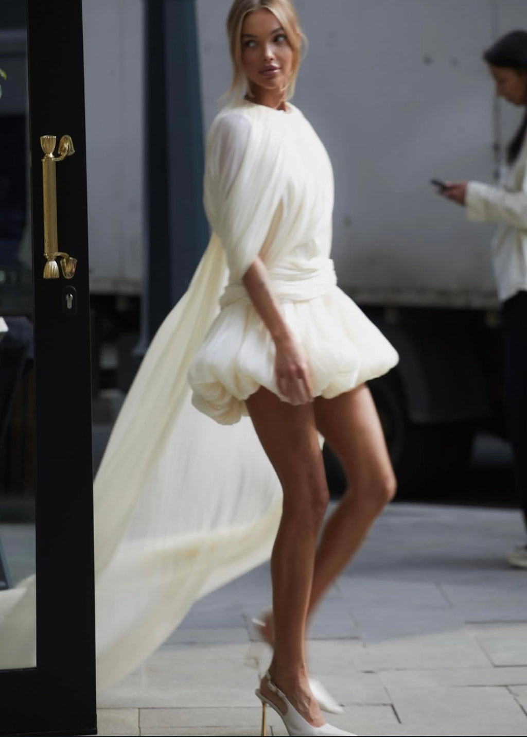 Liana | Robe Mini d'Été Élégante pour Femme avec Jupe Bouffante