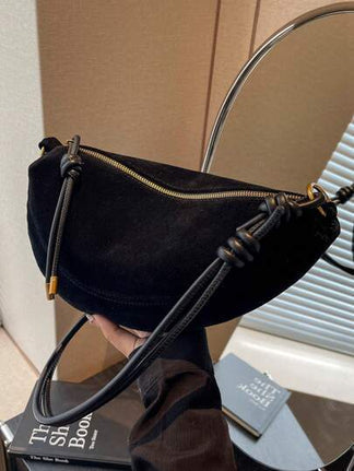 Loretta | Sac à bandoulière en faux suède pour femmes