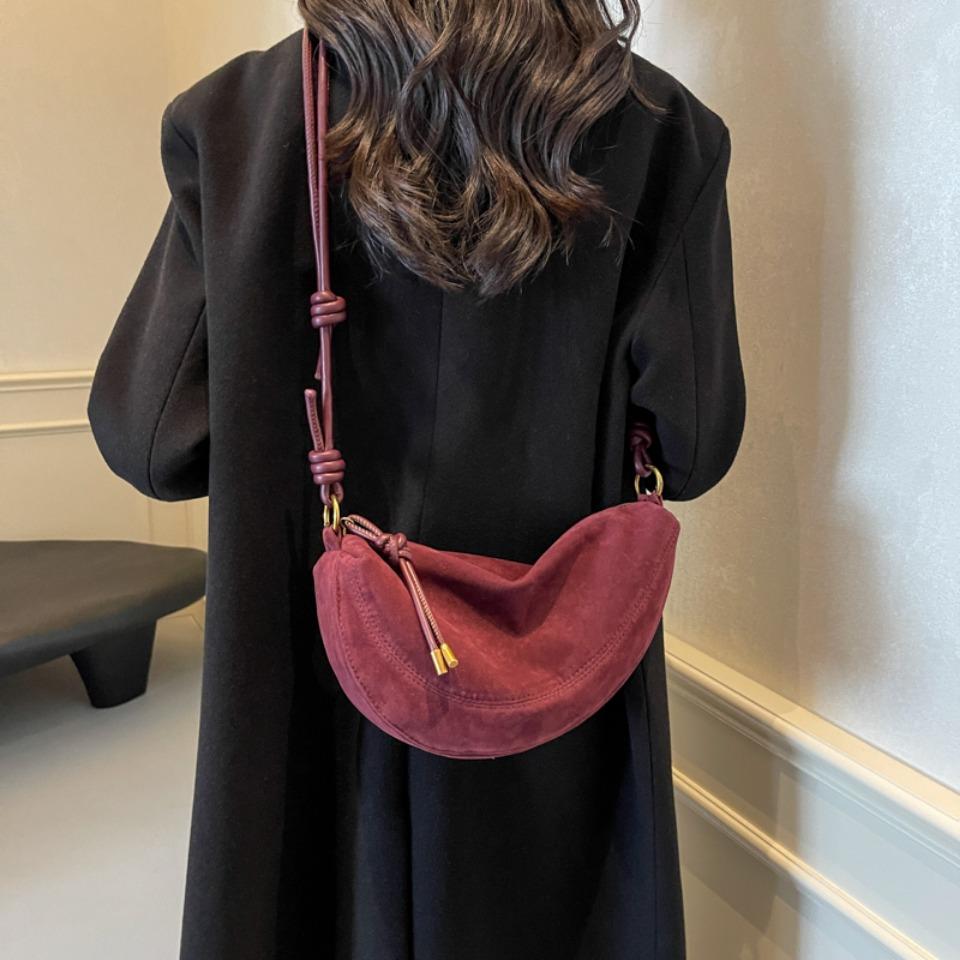 Loretta | Sac à bandoulière en faux suède pour femmes
